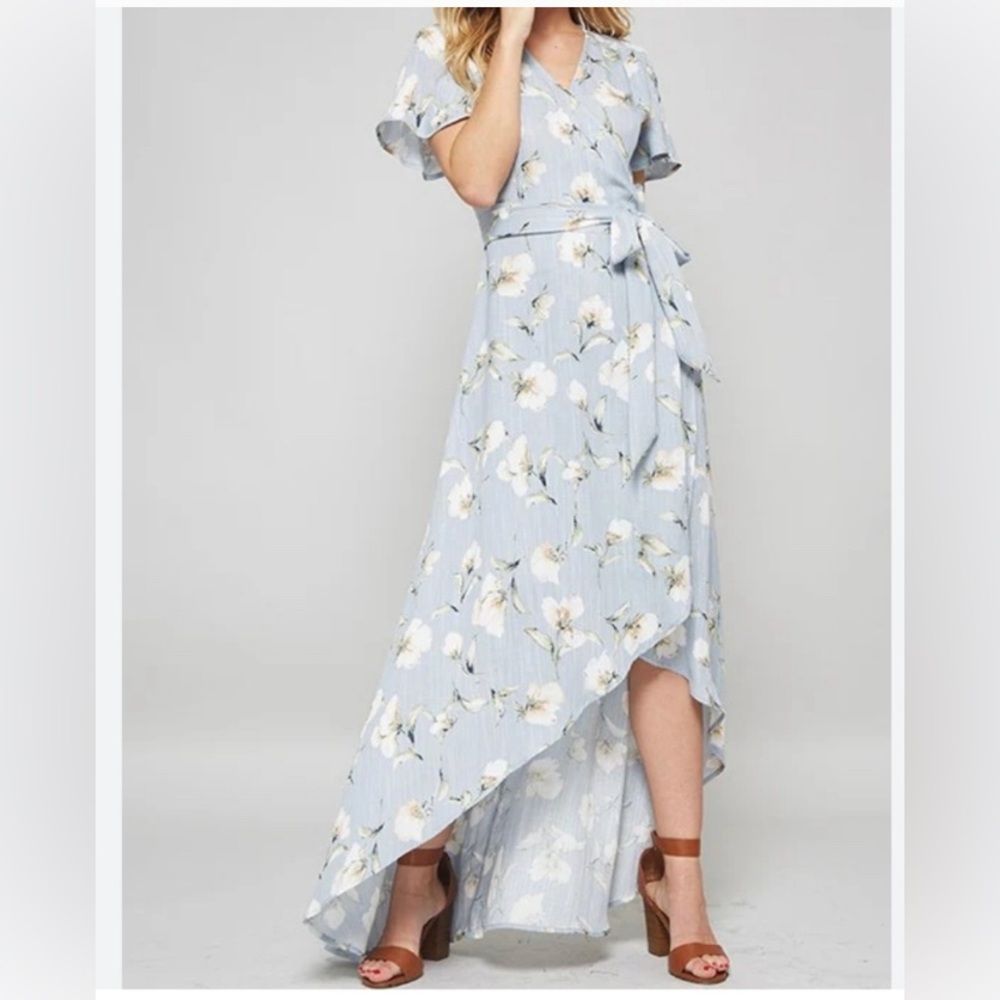 PROMESA wrap dress small